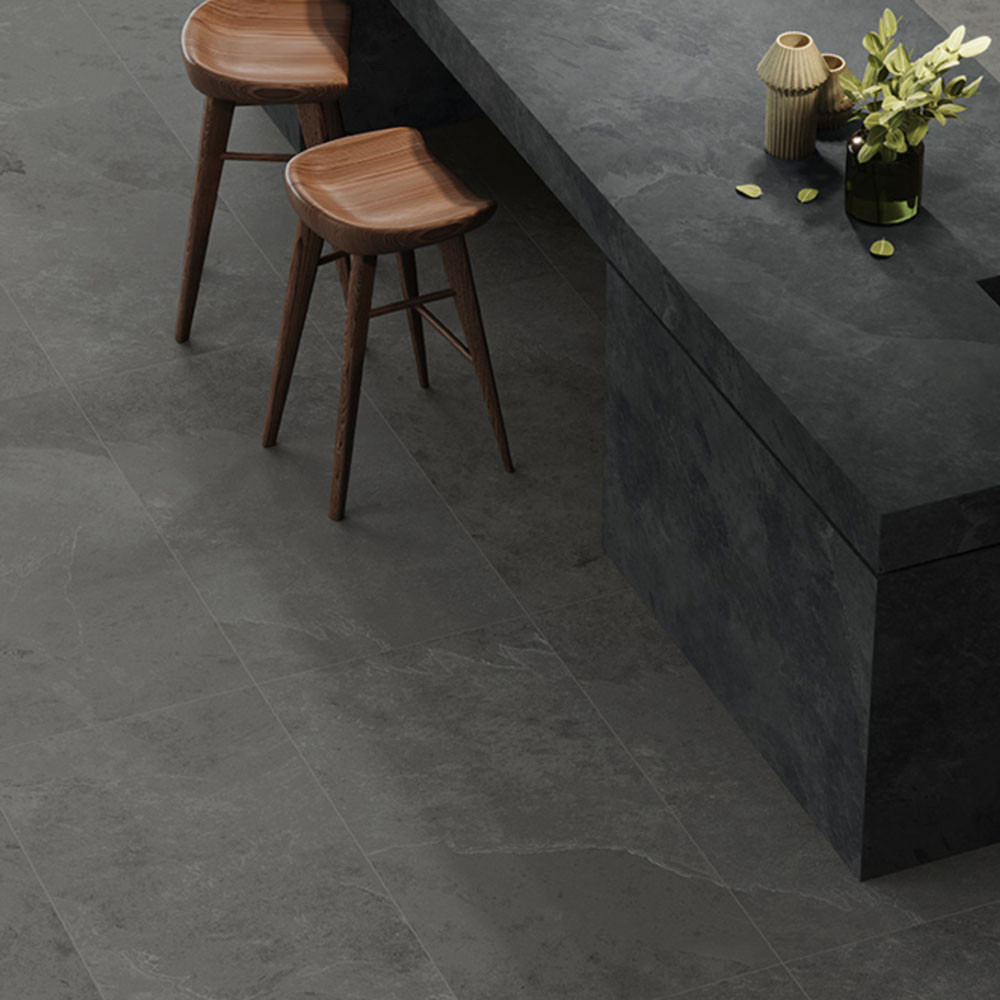 Carrelage aspect pierre...
