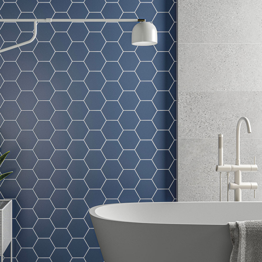 Carrelage hexagonal...