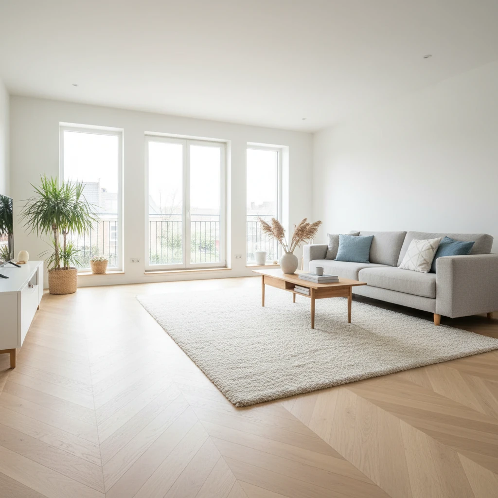 Parquet Contrecollé point de Hongrie Picasso vernis mat 14x90 mm