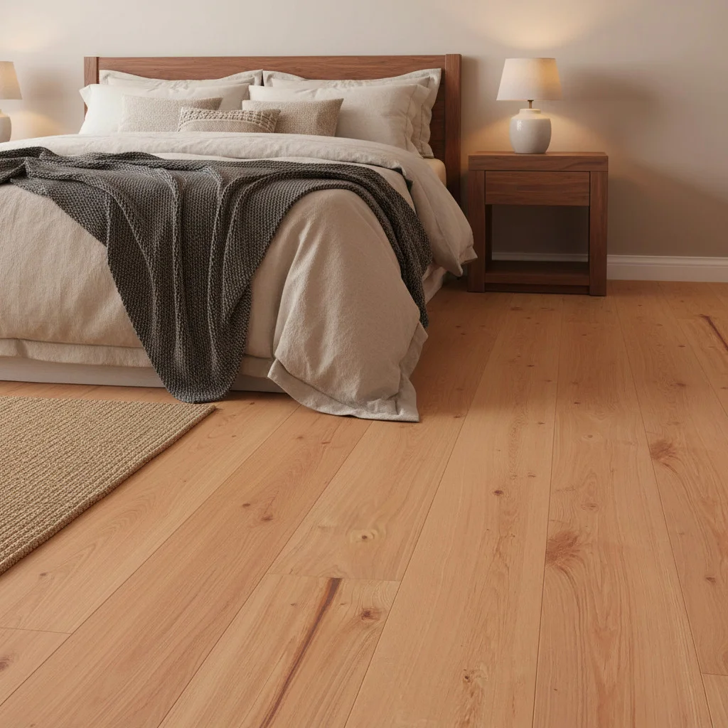 Parquet Contrecollé Hoora naturel vernis mat 14x190 mm