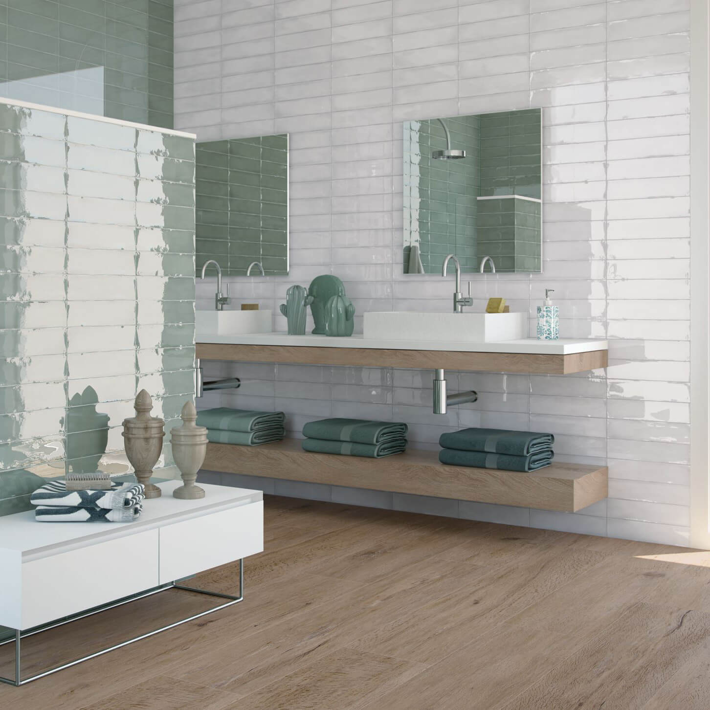 Carrelage sol ou la cuisine salle de bain Carré Mosaïque en verre blanc uni 4 mm neuf # 183 