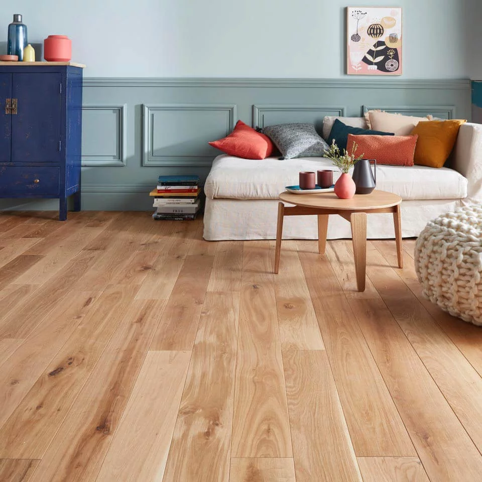 Échantillon OBI Parquet fond de cale chêne rustique