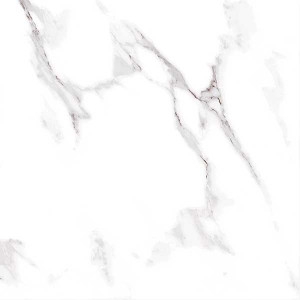 Carrelage sol et mur aspect marbre blanc Albufera 60x60 cm rectifié