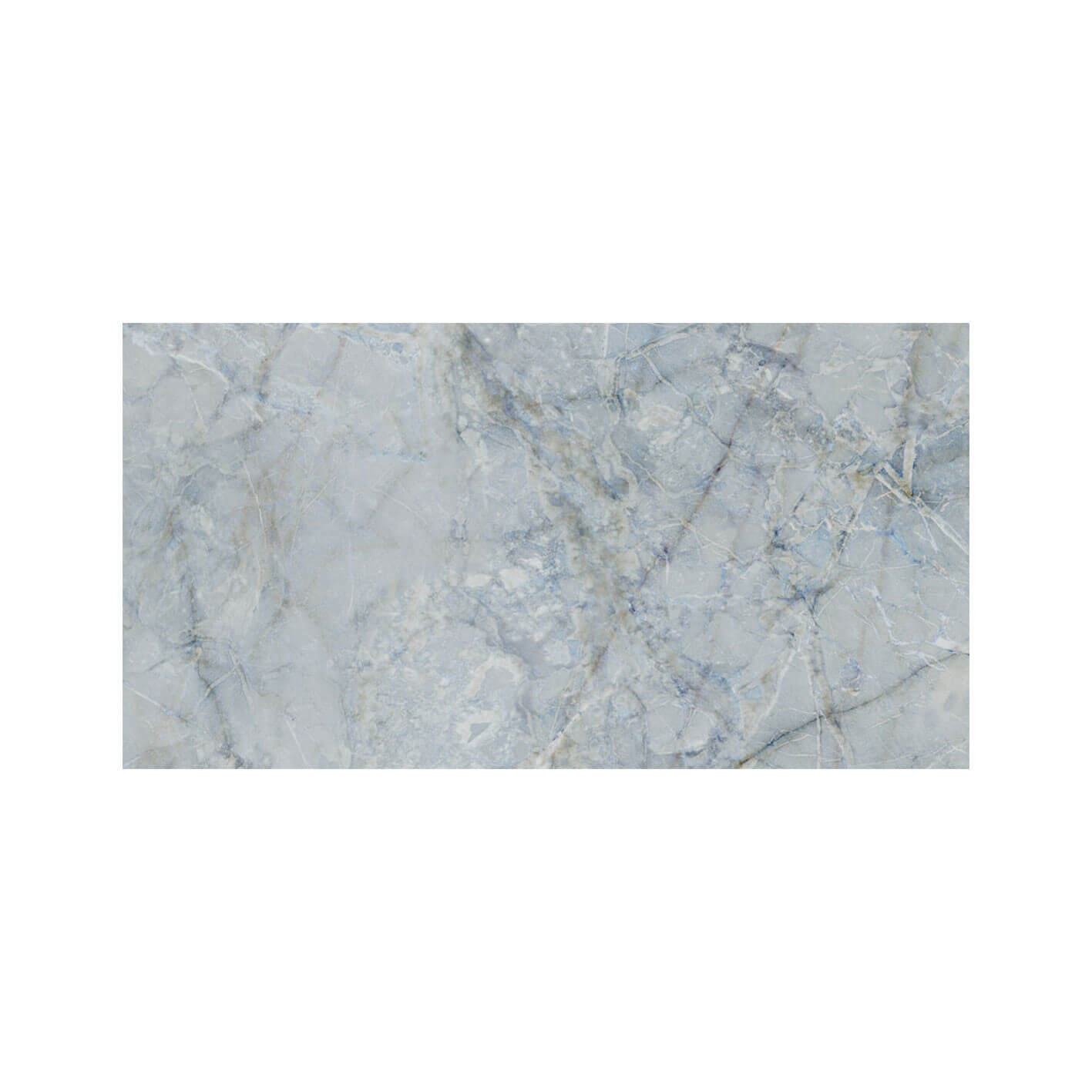 Carrelage aspect marbre Atlantis Blue Pul 60x120 cm