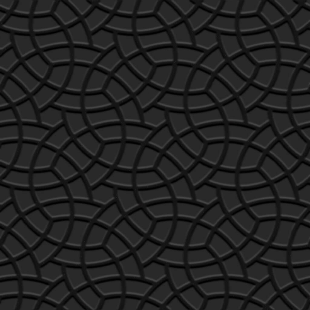 Carrelage aspect carreau ciment Argent Vitral Negro 25x25 cm