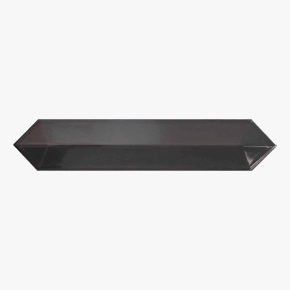 Carrelage aspect zellige Dimsey anthracite outside 6,5x33,2 cm