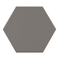 Carrelage hexagonal Kromatica Gris souris mat 11,6x10,1 cm