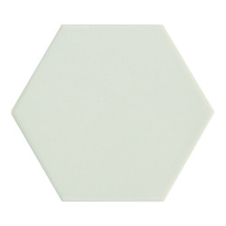 Carrelage hexagonal Kromatica Vert menthe mat 11,6x10,1 cm