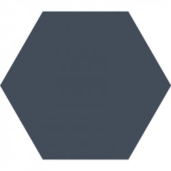Carrelage hexagonal Element Navy 23x27 cm