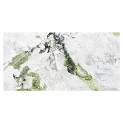 Carrelage aspect marbre Oyama green 60x120 cm