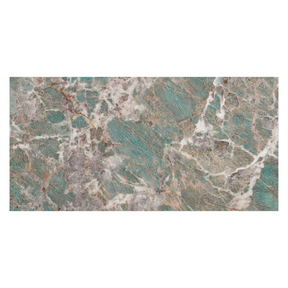 Carrelage aspect marbre Amazzonite Jade 60x120 cm