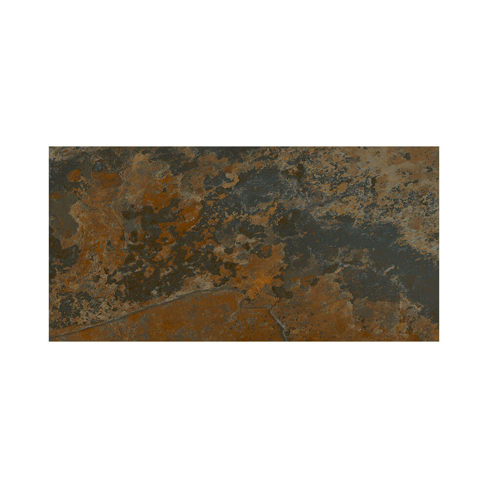 Carrelage aspect pierre Borba Musgo mat 60x120 cm antidérapant