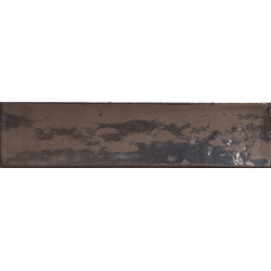 Carrelage aspect zellige Cromia Bronze brillant 6,5x26,6 cm
