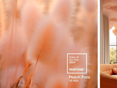 Carrelage peach Fuzz : la couleur Pantone 2024 qu’il vous faut dans votre maison